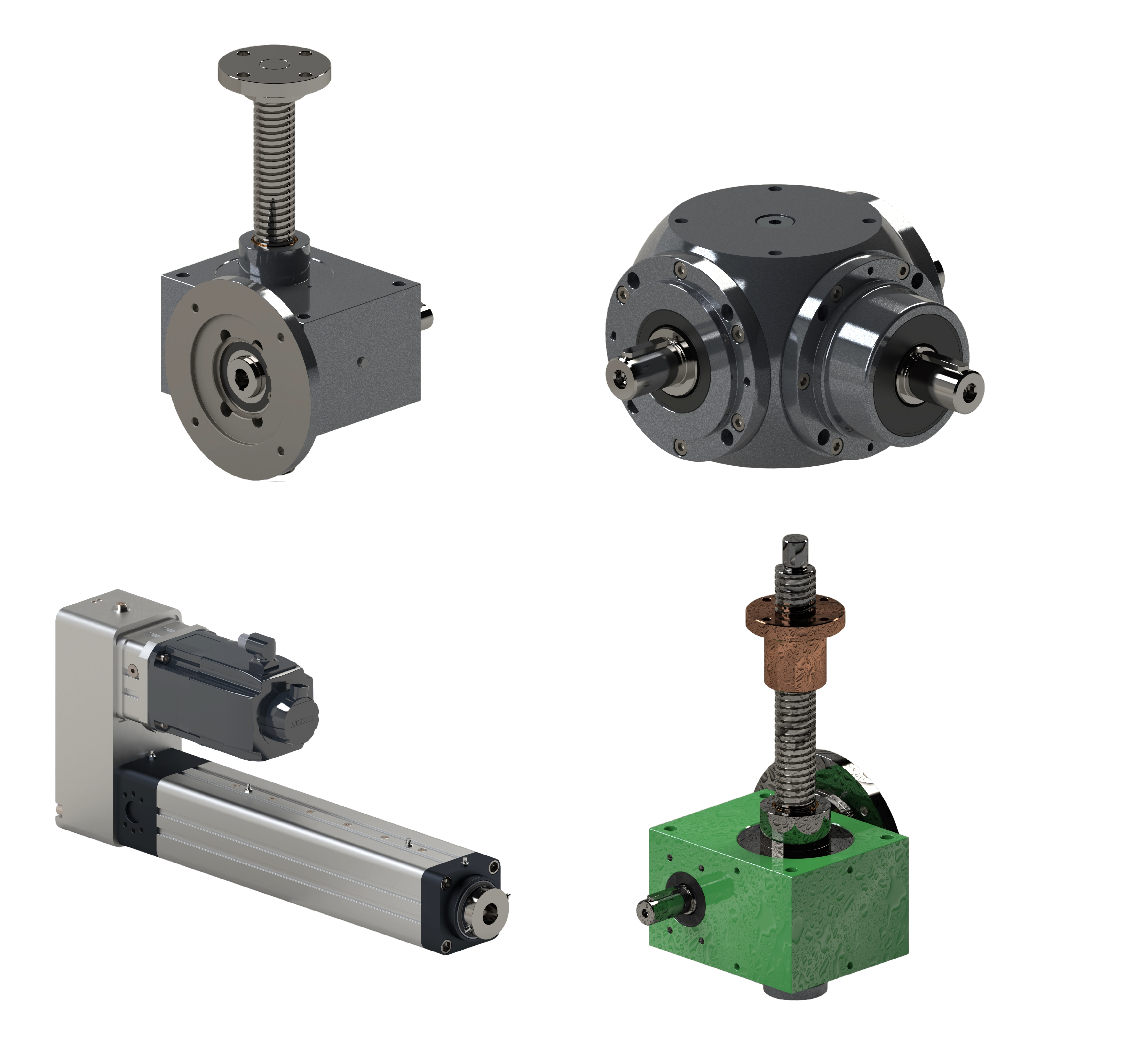 Převodovky a aktuátory Marzorati